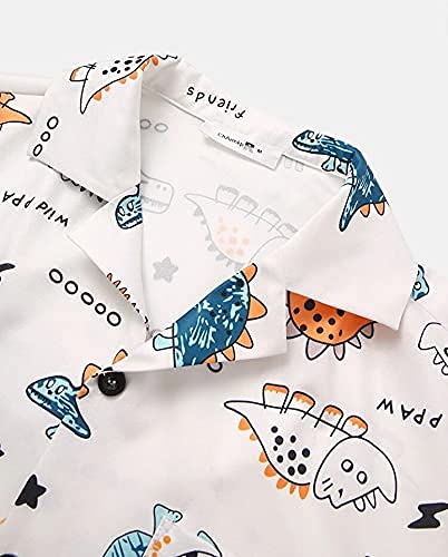 Image of Men's Poly Lycra Digital Printed Shirts with Pajama Shorts Night Suit Set