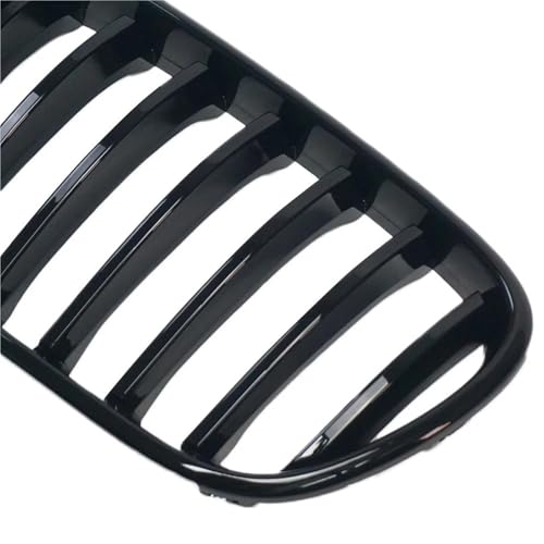 Parrilla delantera de riñón negra para BMW X3 F25 (2010-2013), rejilla de radiador de 1 listón 5
