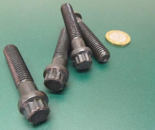 Alloy Steel 12 Point PT Bolts 7/16-14 x 2.25 Length 10 pcs