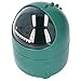 ETAINGYEUN Baby Dinosaur Style Large Mouth Desktop Trash Can Detachable Design Nonslip Bottom Sturdy Plastic Mini Trash Can (Green Baby Dinosaur)