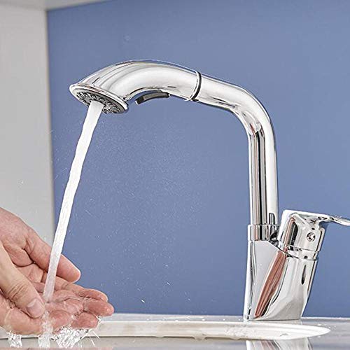 Mitigeur de lavabo robinets de salle de bain eau chaude et froide - 4