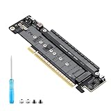 asus hyper m2 x4 Design bien pensé : optimisé pour l'espace et installation facile Conception de la hauteur fabriquée avec précision : lorsqu'une carte d'extension standard à profil bas avec son support est installée dans la fente supérieure x8, la hauteur totale combinée correspond à un support standard Full High (~120 mm) et permet ainsi de le placer dans des boîtiers ATX standard. Vis de montage et outils inclus.