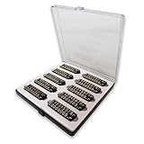 N’icePackaging – 200 Qty Goldtone Jewelry Pricing Cube Set - Small Angled Pricing Block Kit with Ful