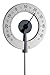TFA Dostmann Lollipop analoges Design-Gartenthermometer, 12.2055.10, wetterfest, mit großen Ziffern, L 240 x B 55 x H 950 mm