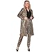 W WIDMANN MILANO Party Fashion - Party Fashion Sequin Coat, Party Outfit, Jacket, Disco Fever, Animal Print, Festival, Carnival Fancy Dress