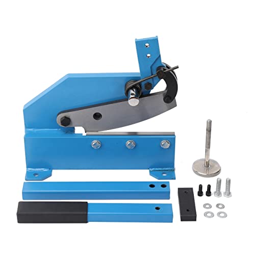 ECUTEE Cesoia a Leva Lamiera Metallo Acciaio Taglierina Utensile Trancialamiera, Forbici a Leva Manuale, 200 mm Taglierina Manuale da per Taglio del Metallo, Forbici per Lamiera e Acciaio Piatto