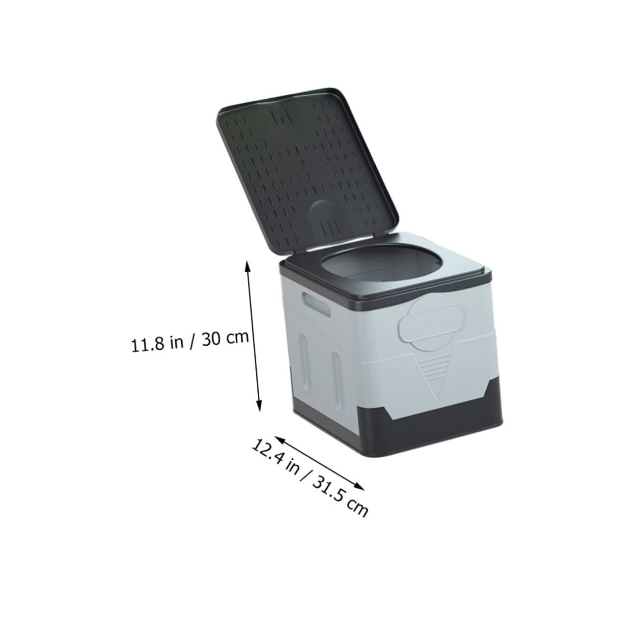PLAFOPE Faltbare Campingtoilette aus Pp, Tragbar für Outdoor Reisen | Autotoilette, Verschleißfest Verarbeitet, für Camping und Unterwegs, Platzsparend Zusammenklappbar