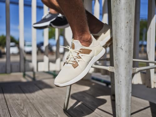 Image of OluKai Mio Li Men's Casual Sneakers, Hands-Free Drop-in Heel | Wear Slip-On or Laced, Breathable Knit Mesh, All-Day Cushioned Comfort, Athletic Walking Shoe, Runs Small So Size Up