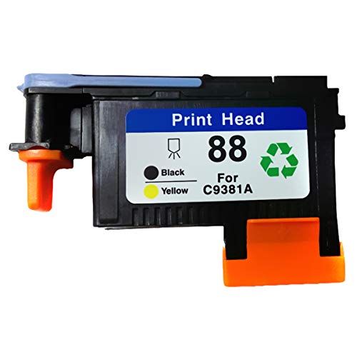 Jalada 2 Pack HP88 Printhead C9381A C9382A for HP Officejet Pro K5400 L7480 L7500 L7550 L7580 L7590 L7650 L7680 L7710 L7750 L7780 L7790 Printer