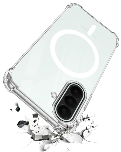 Image of Jkobi Shockproof Crystal-Clear Back Cover for Samsung Galaxy A27 5G | Samsung Galaxy M47 5G (Magsafe Wireless Support | Drop & Camera Protection | Hard Polycarbonate)