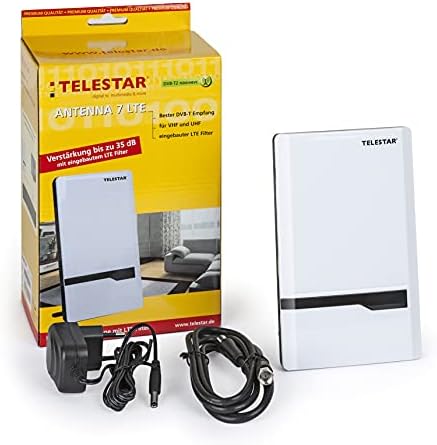 Telestar Antenna 7 LTE biała aktywna antena pokojowa DVB-T