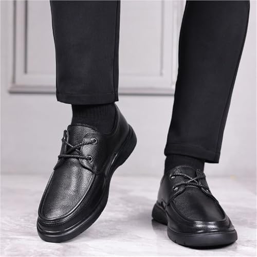 Platform Oxfords Soft Bottom Casual Shoes Classic Work Office Business Dress Shoes2