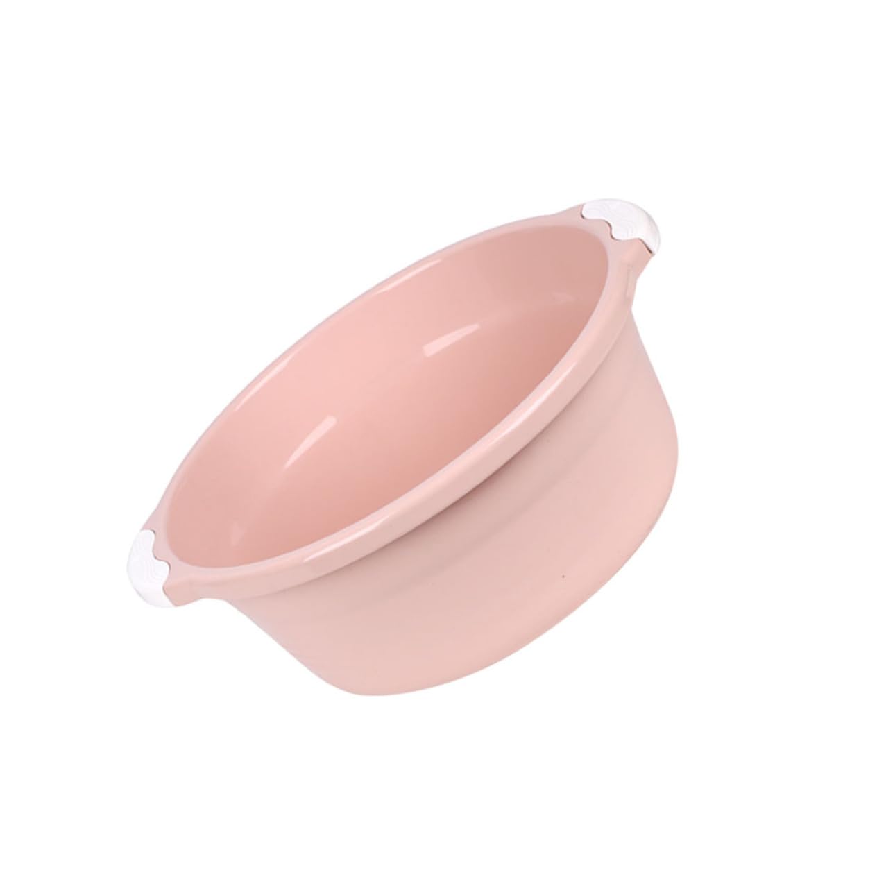 Cabilock Bassine Plastique Rose - Lavabo Classique 2 Pièces, Lavage Taille Grande, Ménage, Pied Maison, Salle de Bain Simple, Seau De Mode