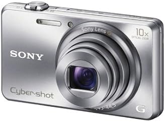 Sony Cyber-Shot DSC-WX200 Compact Digital Camera 18.2 Megapixels Zoom 10 x Silver (Renewed)