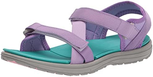 Northside Girls Bayview Open Toe Sport Sandal, Lilac, 1 Little Kid