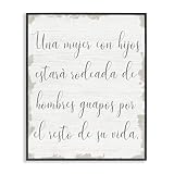 Stupell Industries Rodeada de Hombres Guapos 額入りジークレーアート