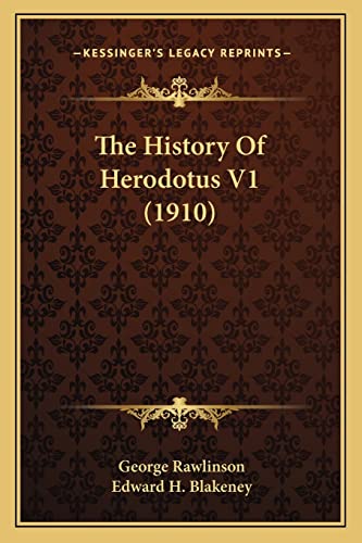The History Of Herodotus V1 (1910)