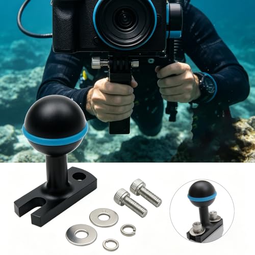 Soporte de aluminio para cámara de buceo y fotografía submarina ligera 5