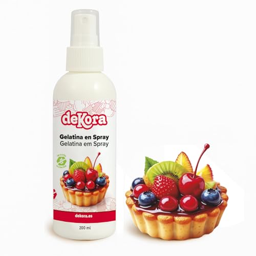 Dekora - Spray de Gelatina para Brillo en Tartas, Frutas