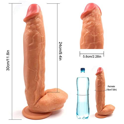 Prótese Realística com Camada de Dupla Intensidade Sliding-Skin Dual Layer Di05 penisde borracha Os