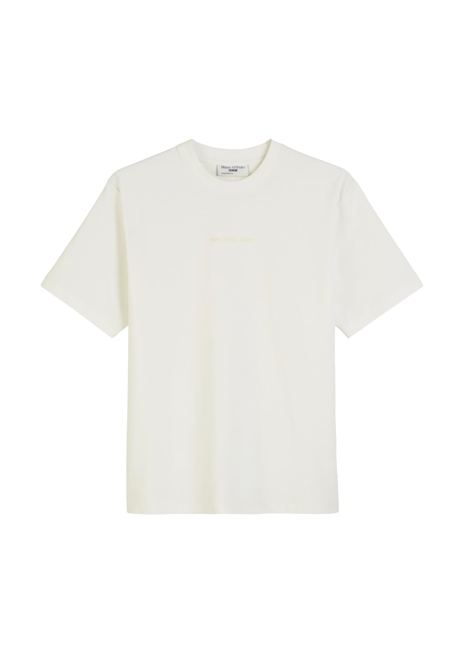 Marc O'polo Men's 1183 Marc Oߴpolo Denim Organic Cotton Oversized T-Shirt, White (Silky White), L
