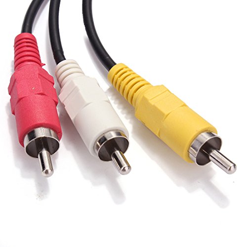 Câble USB à 3RCA gaine en PVC Noir Cover