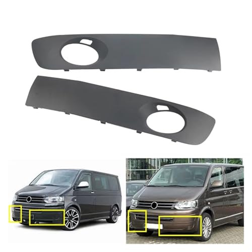 Grille de calandre protection antibrouillard pour VW Multivan Caravelle T5