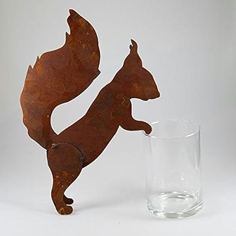 Klocke Edelrost Dekor Garden Decoration Rust Look Small Patina Animal Cover