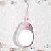 kowaku Electric Hand Warmer Pocket Sized Heater Decor Fashion Adjustable Cute Accessories Hand Heating Tool Night Light for Birthday, Pink