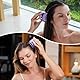 SHINLEA Kopfhaut Massagebürste - Shampoo Bürste für Tiefenreinigung, Silikon Doppelseitiger Haarmassagebürsten für Peeling Reduziert Schuppen, für Nasses & Trockenes Haar, 2 in 1