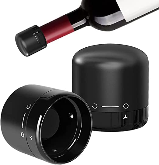 Buy Kresal Vacuum Bottle Stopper with Rotating Lock Design and Finger ...