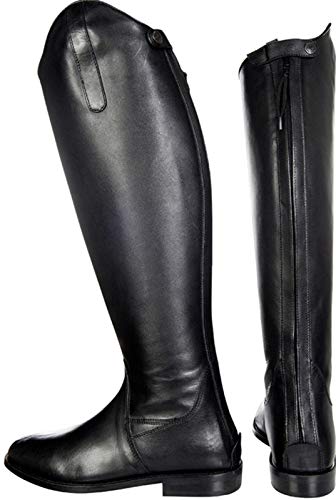 Botas de equitación para entrenamiento HKM Italy de caña corta unisex adulto