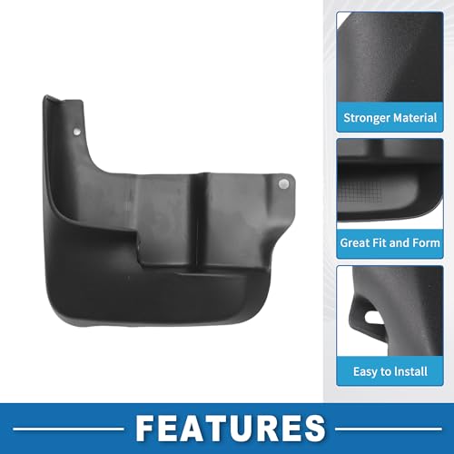 Image of Mud Flap Splash Guard with Mount Accessories Front & Rear Side Mud Guard for Toyota Sienna 2004-2006 (Set of 4)