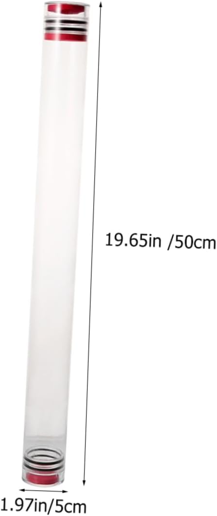 Abaodam Fishing Float Storage Tube with Protective Sponge Durable Design Lightweight and Convenient for