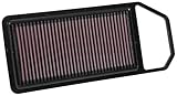 K&N Engine Air Filter: Increase Power & Towing, Washable, Premium, Replacement Air Filter: