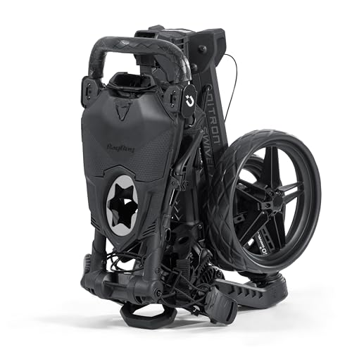 Image of Bag Boy Nitron Swivel Golf Push Cart, Black /Slate