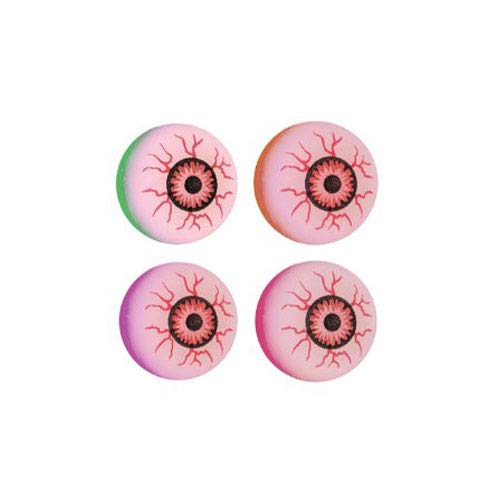 Henbrandt Assorted Halloween Evil Eye Bounce Ball 3Cm