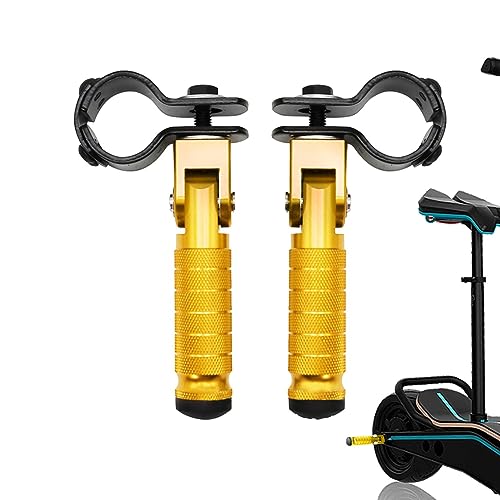 Descanso para os pés da motocicleta - pé motocicleta metal universal 1 par | Pedais dobráveis para m