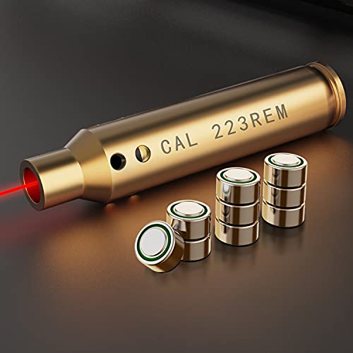 Marmot Bore Sight Cal .223 Rem 5.56Mm Boresight 223 Bore Sight Nato Red Laser Boresighter For Cal 223 556 With 3 Sets Of Batteries #TOP1