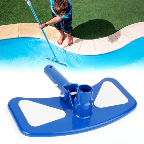 Dewin Piezas De Cepillo De Cabezal De Vacío De Piscina De 12 , Herramienta De Cabezal De Vacío De Succión Curva Azul Y Blanca Para Piscina Dewin Piezas De Cepillo De Cabezal De Vacío De Piscina De 12 , Herramienta De Cabezal De Vacío De Succión Curva Azul Y Blanca Para Piscina