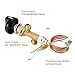 Stanbroil Low Pressure Propane Gas Flame Failure Safety Control Valve Kit Fits for Fireplace, Fire Pit, Heater