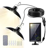 luz interior solar 【FÁCIL INSTALACIÓN】 Tamaño del panel solar: 17*10,5 cm, Tamaño de la pantalla: 18*0,7 cm. Instale la luz solar de pared. Ideal para iluminación solar interior jardín/patio/mirador/balcón/valla/garaje/jardín/gallinero.