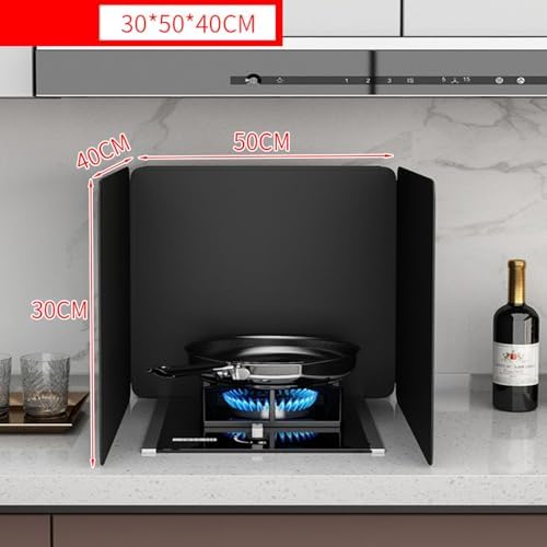 Foldable Nonstick Oil Splash Guard - 30x30cm Cooking Splatter Shield, Easy to Clean, Customizable Kitchen Protector, Perfect for Frying & Grilling, Durable & Reusable