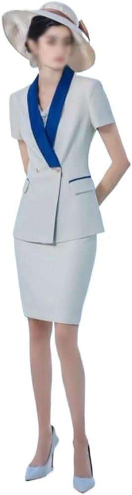 Acetic Acid Professional Dress Women's Suit Suit Hotel Management Manager Formal Dress