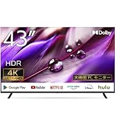 Amazon.co.jp: ASTEX 4Kスマートモニター 50インチ HDR VAパネル