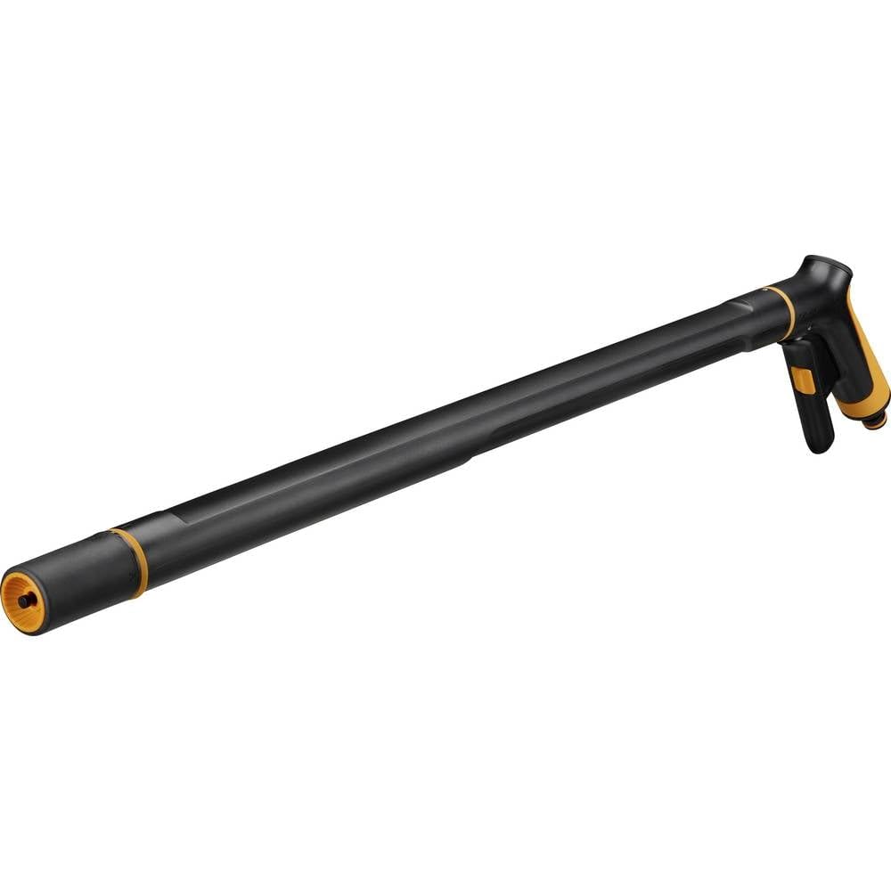 Fiskars Pistola per Irrigazione con 2 Funzioni | Testina SoftGrip Orientabile, Misura Universale, Lunghezza: 64 cm, 340 g, Nero/Arancione, 1065489