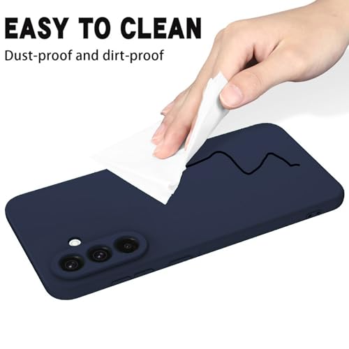 Image of FIRST MART Matte Silicone Back Cover for Samsung Galaxy S26 - Blue