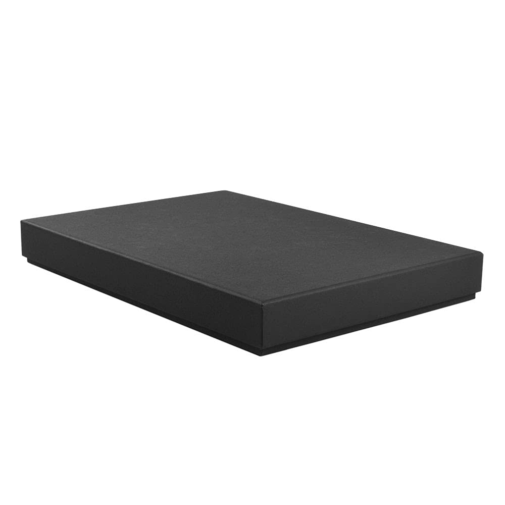 Packaging World A4 Luxury Rigid Presentation Stationery Gift Box 35mm (Black) โ image 1