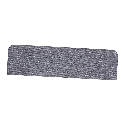 TRENDIVIBE Stair Treads Nonslip Safety Rug 30x8inch Step Mats for Pets Elderly Children Gray