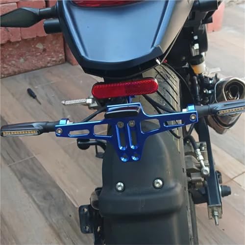 Support de plaque moto Yamaha MT-07 avec support clignotant ajusté